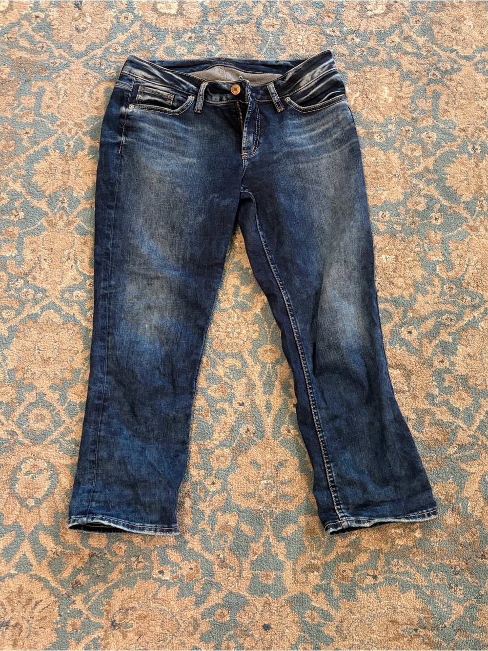 Silver Jeans Suki Capri Size W 30 x L 22 1/2
